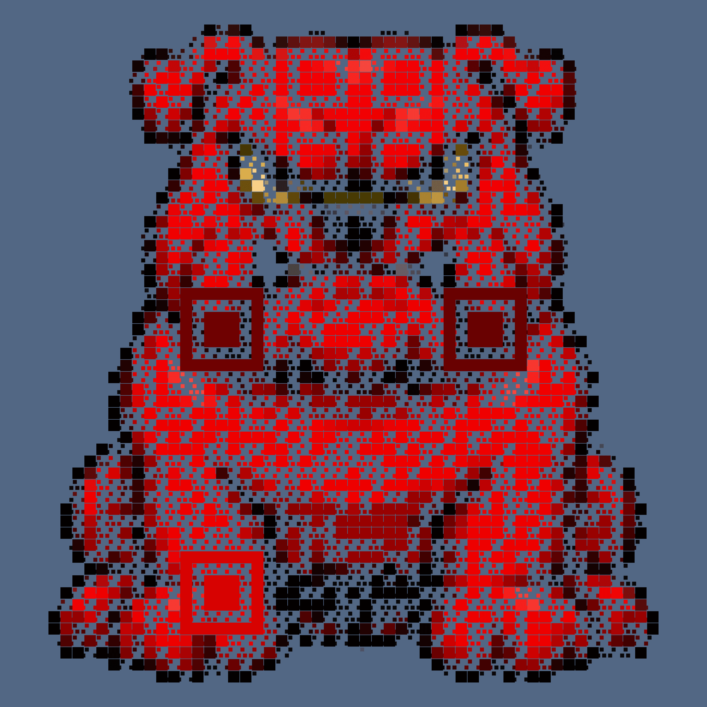 Dog QR Art example