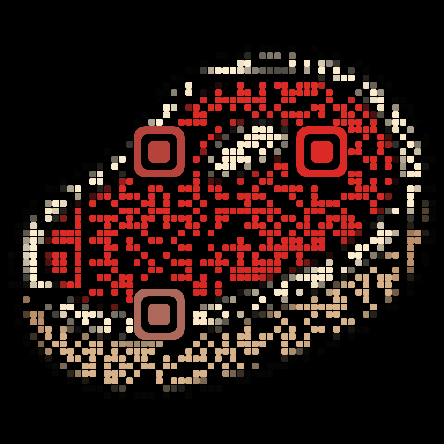 Beef QR Art example